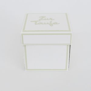 Explosionsbox Taufe