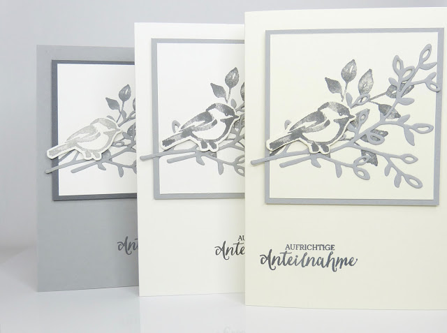 Trauerkarte, Anleitung, Stampin Up, Karte basteln