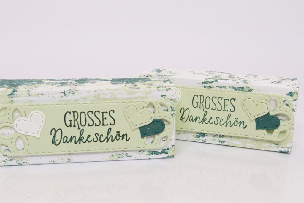Verpackung, Schachtel, Anleitung, handmade, Stampin Up, Danke sagen, Stempelitis