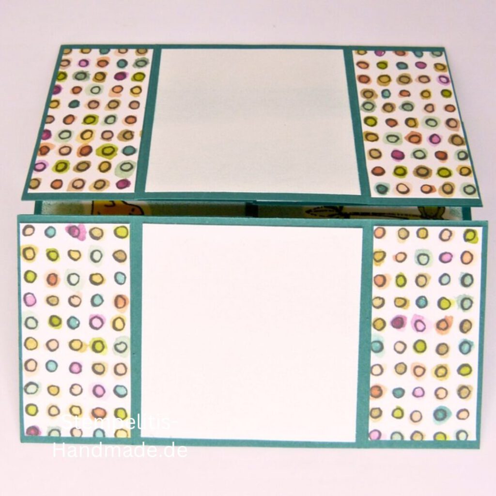 Endloskarte Tierisch wild, Karten basteln, Stampin Up, handmade, Anleitung