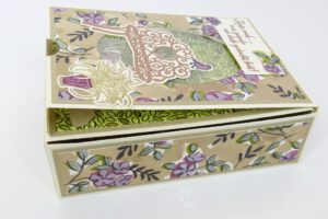 Shadowbox, Verpackung basteln, Papierbasteln, Geschenkverpackung, Stampin Up, Stempelitis