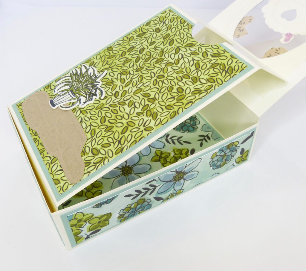 Shadowbox, Verpackung basteln, Papierbasteln, Geschenkverpackung, Stampin Up, Stempelitis