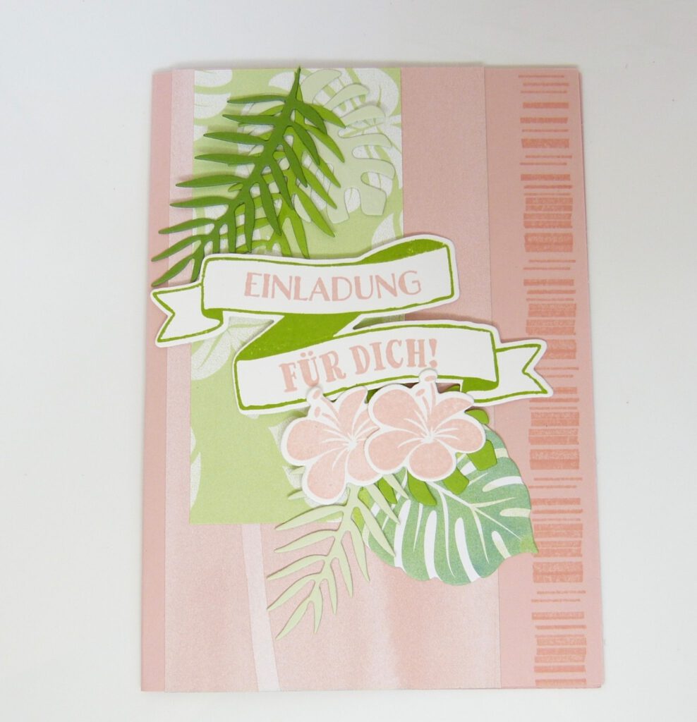 Karten basteln, Stampin Up, handmade, Anleitung