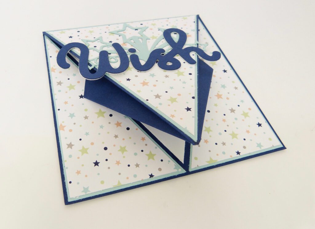 Arrow-Karte, Kartenform, Anleitung, handmade, Stampin Up, YouTube