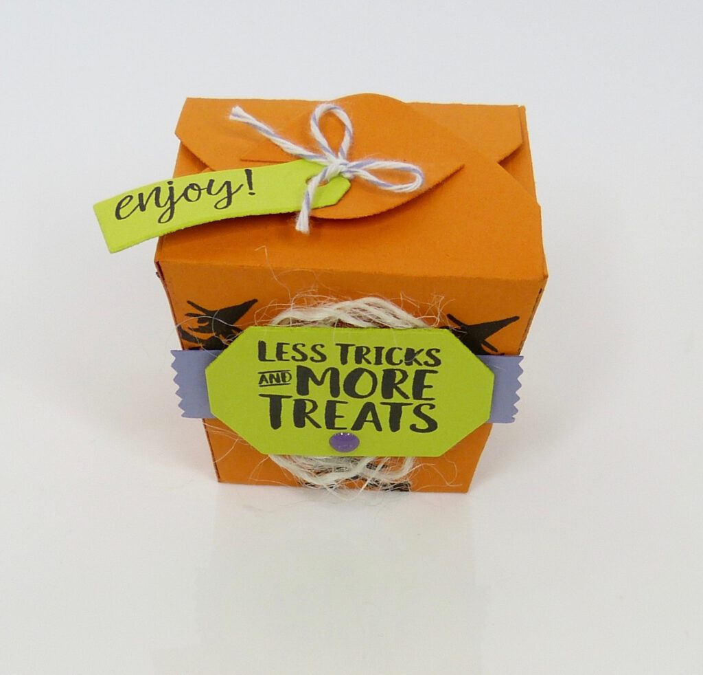 Halloween, Verpackung, Geschenkverpackung, Stampin Up, basteln, handmade