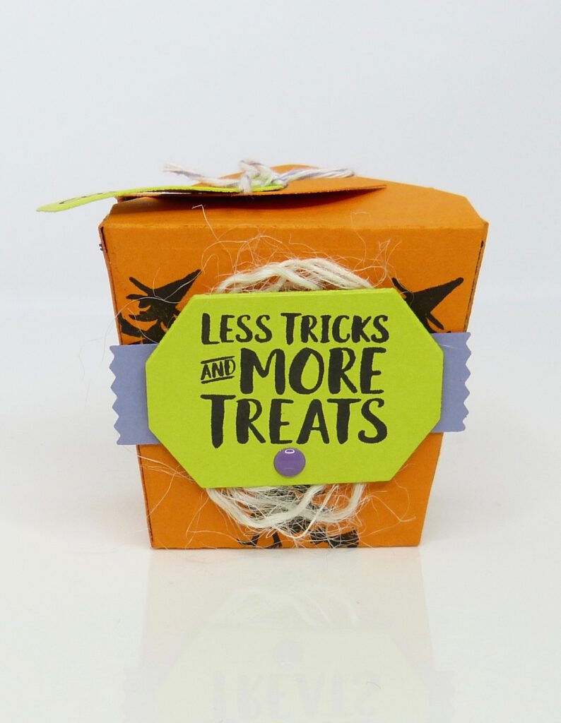 Halloween, Verpackung, Geschenkverpackung, Stampin Up, basteln, handmade