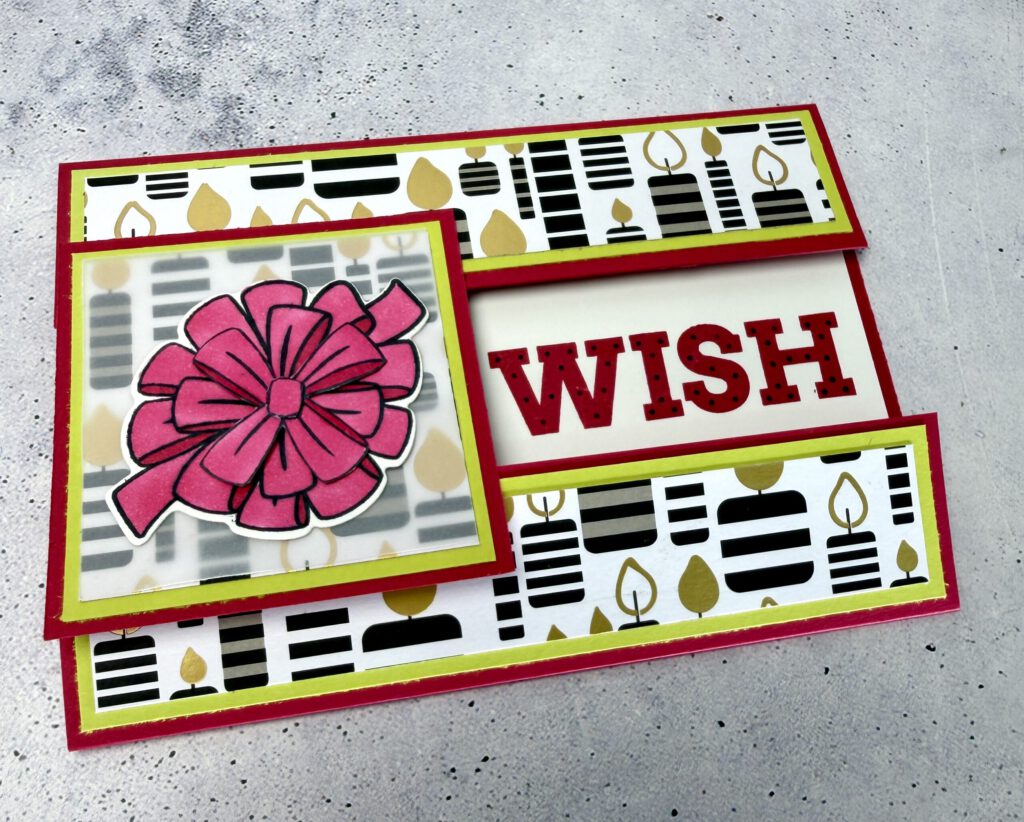 Flip Flap Karte Wish, Karte, Stampin Up, Handmade, Liebe