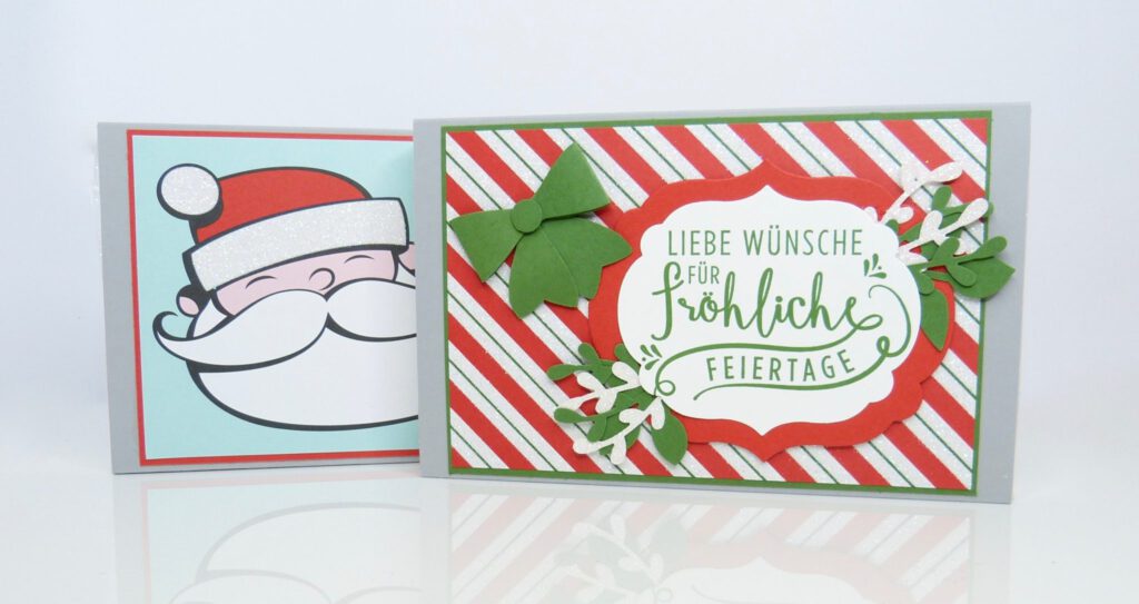 Verpackung, Weihnachten, Schachtel, Stampin Up, Weihnachtsmann, Schokolade
