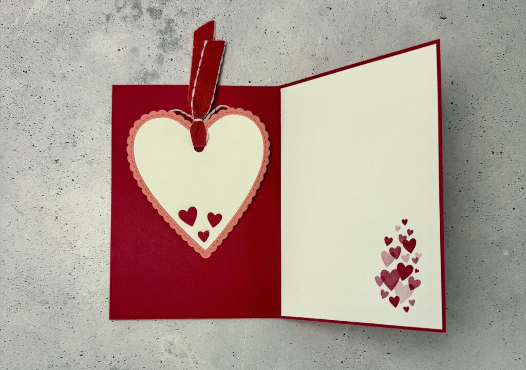 Valentinstag, Karte, Stampin Up, Handmade, Liebe