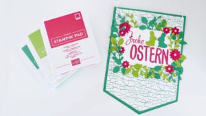 Ostern, basteln, Wimpel, Frohe Ostern, Stampin Up