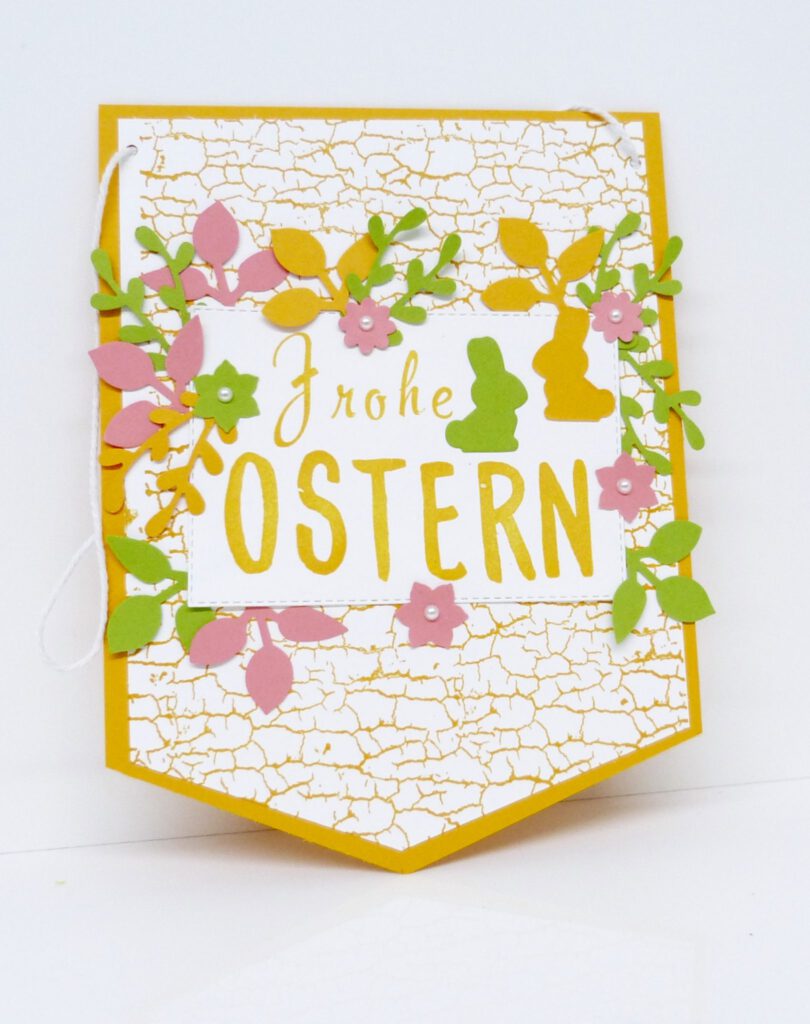 Ostern, basteln, Wimpel, Frohe Ostern, Stampin Up