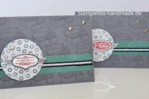 Werkstattworte Vatertag, Karten basteln, Stampin Up, Anleitung, handmade