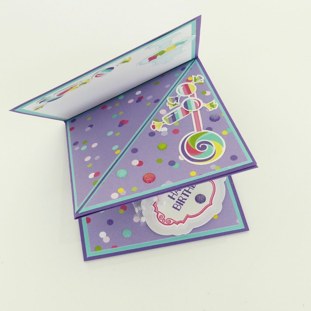 Karte basteln, Stampin Up, handmade, Kartenform, Anleitung, Faltkarte