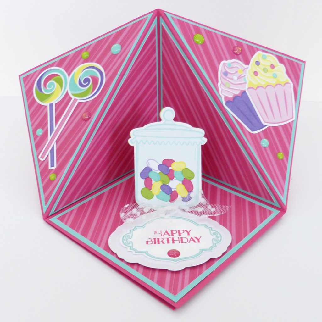 Karte basteln, Stampin Up, handmade, Kartenform, Anleitung, Faltkarte