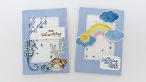 Kartentechnik, Karten basteln, Stampin Up, handmade, Anleitung