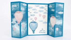 Kartentechnik, Karten basteln, Stampin Up, handmade, Anleitung