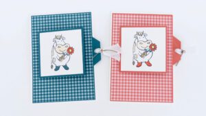 Karte, Coole Grüße, Kuhle Grüße, Kartentechnik, Anleitung, Stampin Up