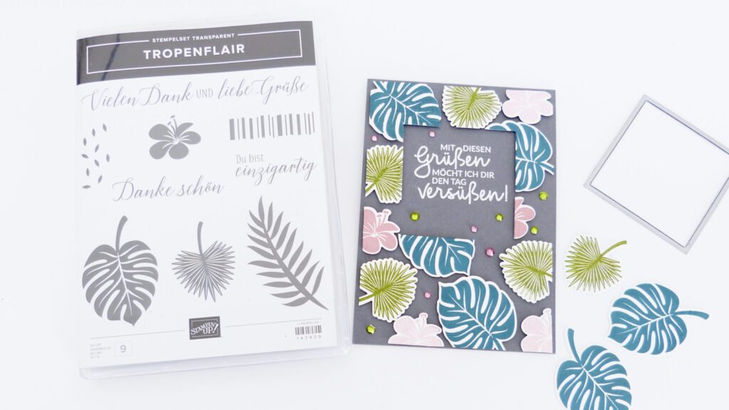 Floating Frame, Kartentechnik, Karten basteln, Stampin Up, handmade, Anleitung