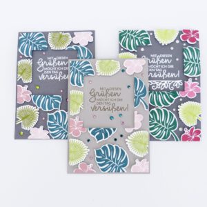 Floating Frame, Kartentechnik, Karten basteln, Stampin Up, handmade, Anleitung