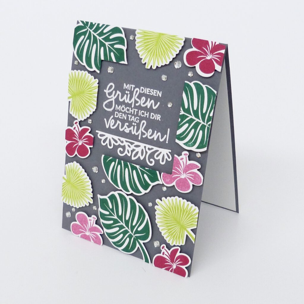Floating Frame, Kartentechnik, Karten basteln, Stampin Up, handmade, Anleitung