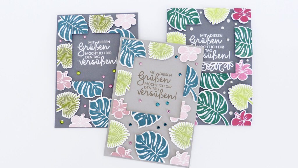 Floating Frame, Kartentechnik, Karten basteln, Stampin Up, handmade, Anleitung