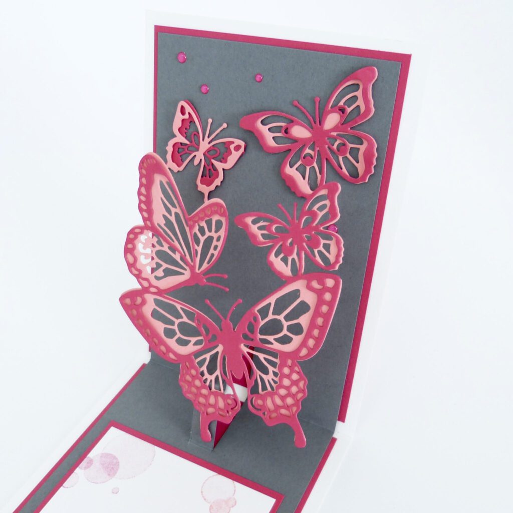 Kartentechnik, Karten basteln, Stampin Up, handmade, Anleitung