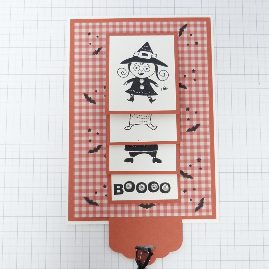 Flipziehkarte, Kartenform, Papierbasteln, Stampin Up, basteln, handmade