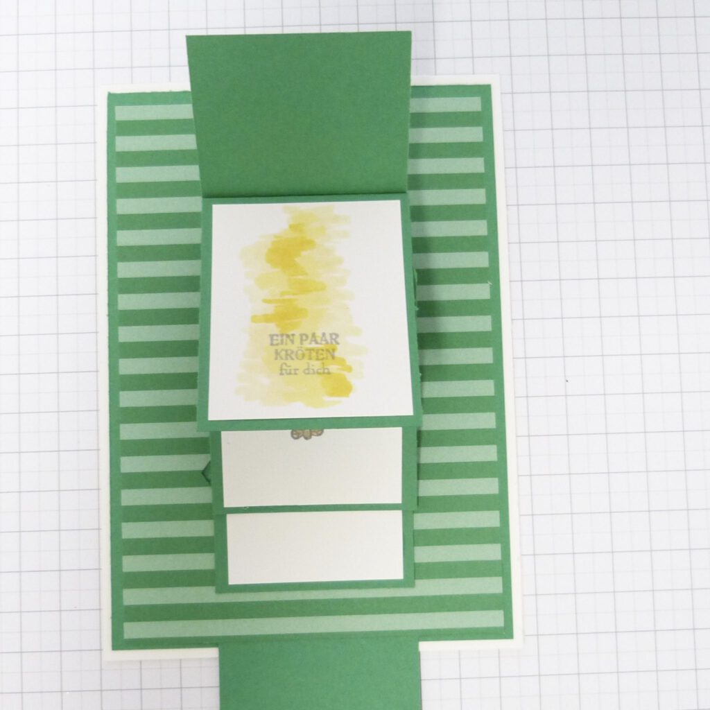 Flipziehkarte, Kartenform, Papierbasteln, Stampin Up, basteln, handmade