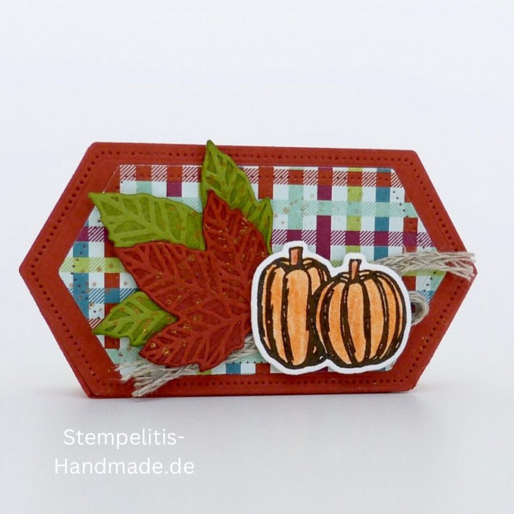 Geschenkbox, Herbstfreuden, Anleitung, Verpackung. Stampin Up