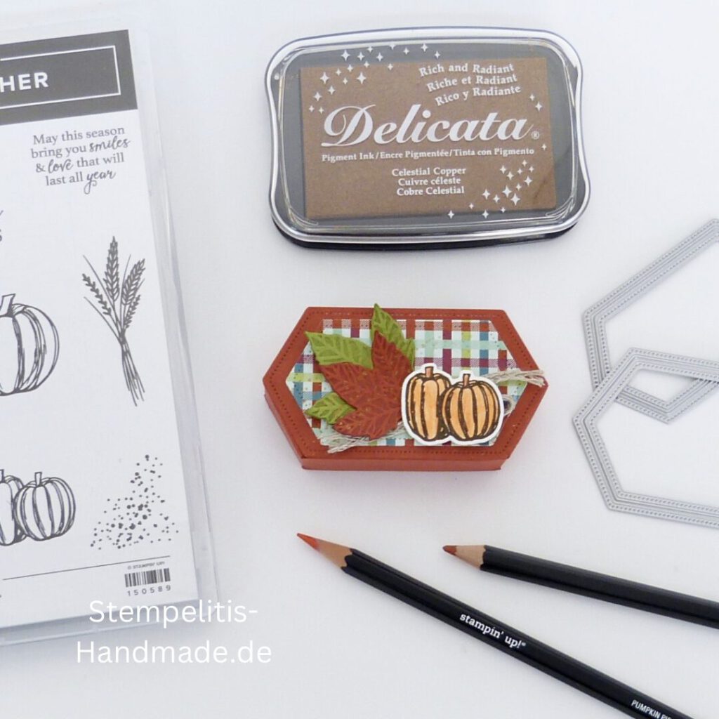 Geschenkbox, Herbstfreuden, Anleitung, Verpackung. Stampin Up