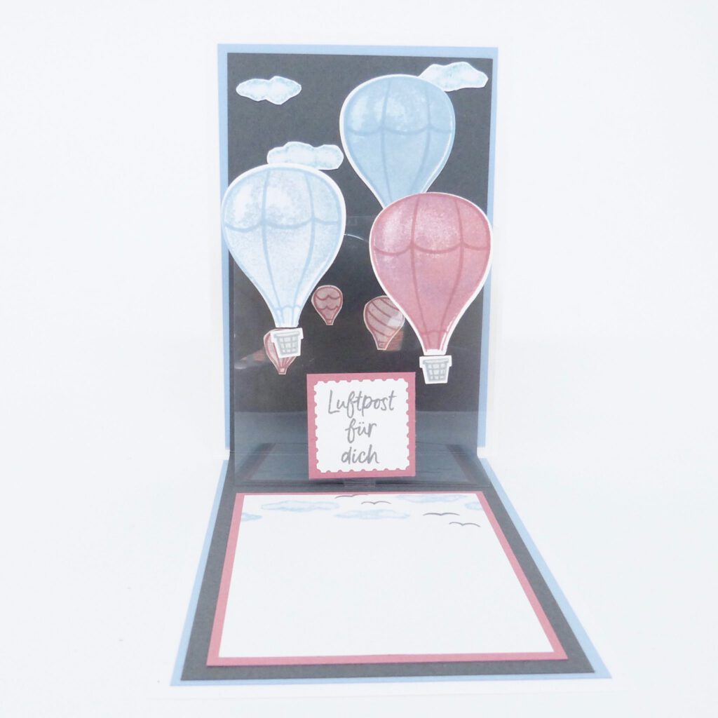 Kartentechnik, Karten basteln, Stampin Up, handmade, Anleitung