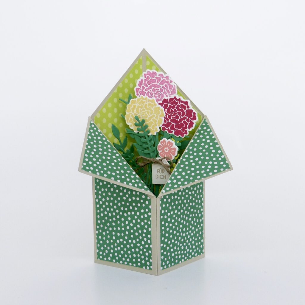 Kartentechnik, Karten basteln, Stampin Up, handmade, Anleitung