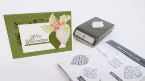 Festtagsglanz, Weihnachtskarte, Anleitung, Stampin Up, Stampelitis, handmade