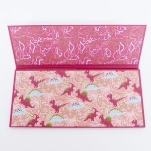 Dufte Dinos in Flamingorot