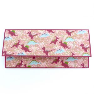 Dufte Dinos in Flamingorot