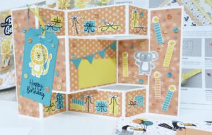 Shutter Karte, Anleitung, Kartentechnik, bastele, Stampin Up, Stempelitis