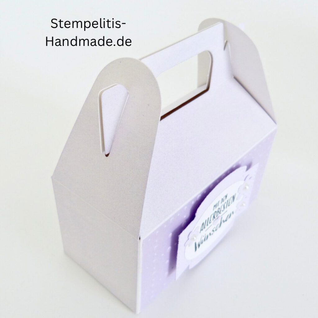 Pergamentpassion, Kleine Schachtel, Anleitung, Geschenk, Stampin up, Stempelitis, handmade