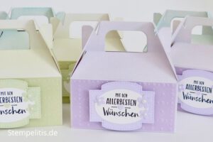 Pergamentpassion, Kleine Schachtel, Anleitung, Geschenk, Stampin up, Stempelitis, handmade