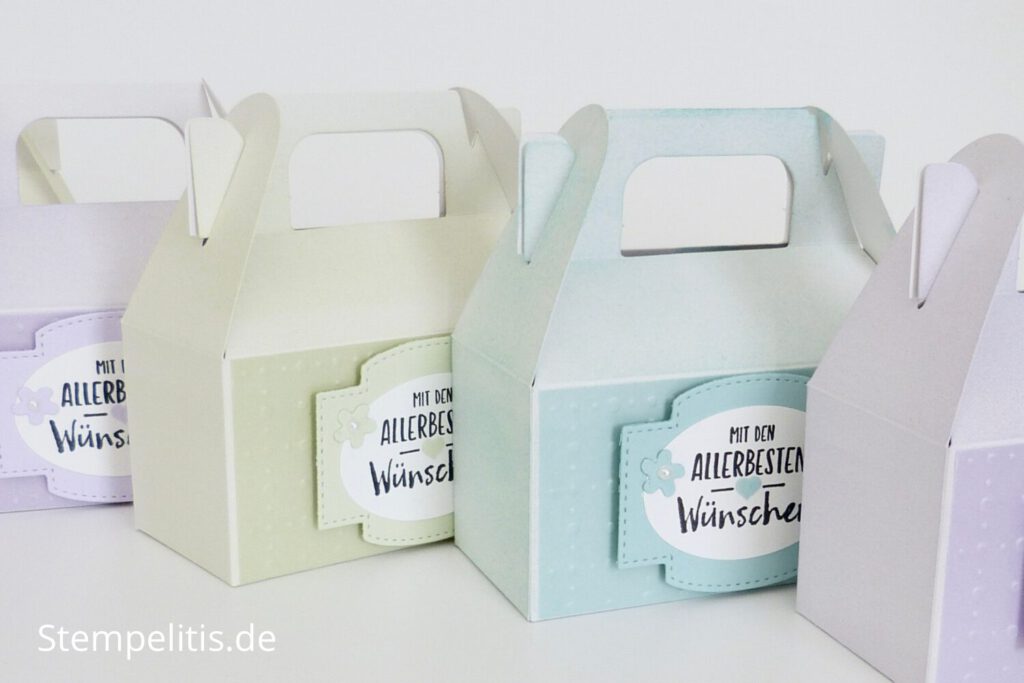 Pergamentpassion, Kleine Schachtel, Anleitung, Geschenk, Stampin up, Stempelitis, handmade