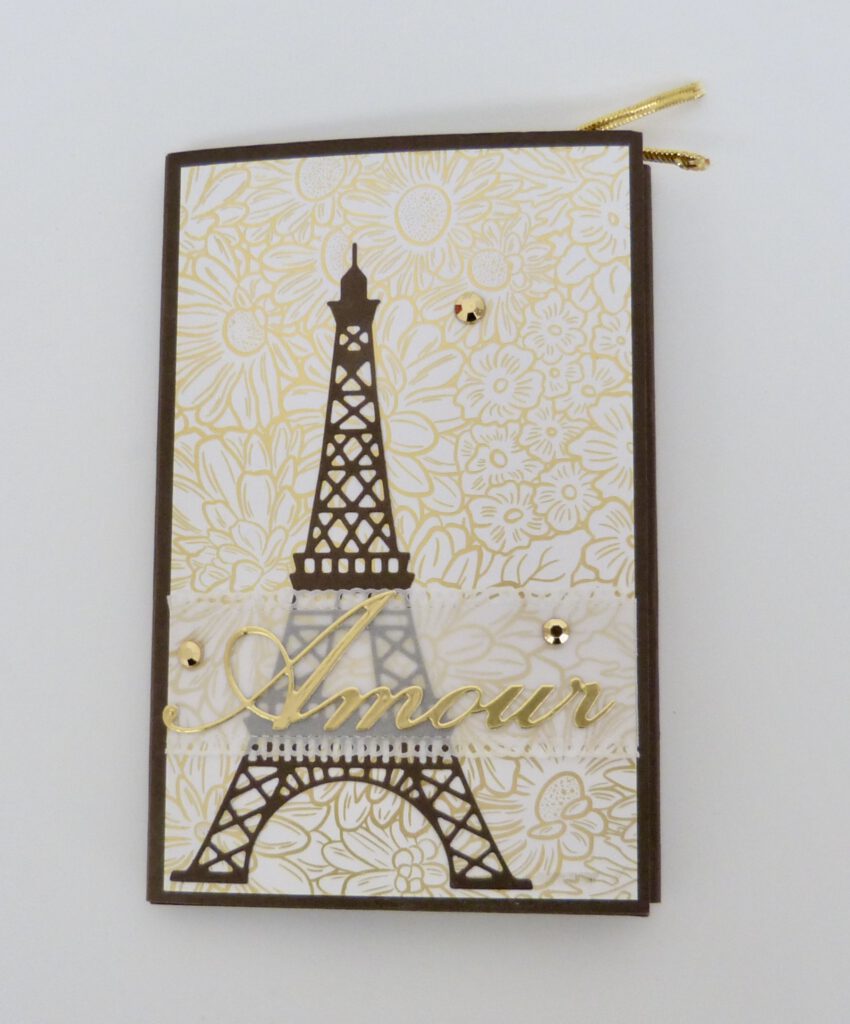 Minialbum, Fotoalbum, Paris, Album basteln, Papierbasteln, Stampin Up