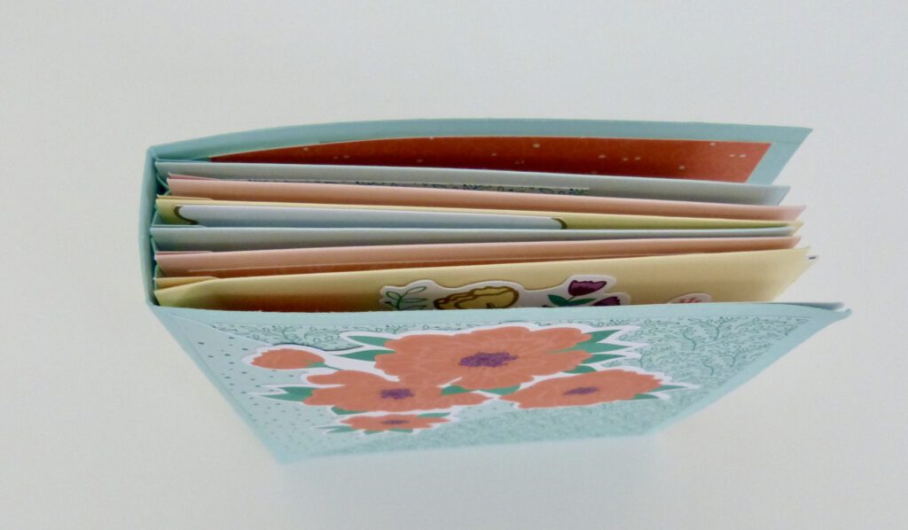 Hidden Hinge, Album, Umschlagalbum, Bsteln, handmade, Stampin Up, Papierbasteln