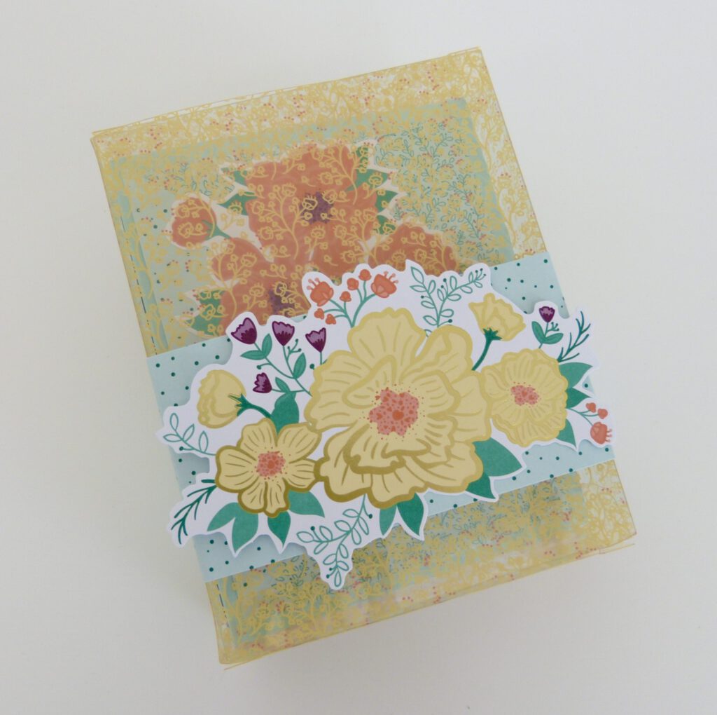 Hidden Hinge, Album, Umschlagalbum, Bsteln, handmade, Stampin Up, Papierbasteln