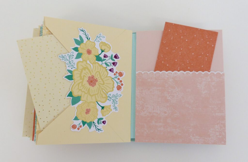 Hidden Hinge, Album, Umschlagalbum, Bsteln, handmade, Stampin Up, Papierbasteln