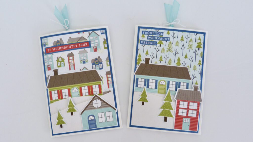 Ziehkarte, Weihnachten, Stampin Up, Kalender, Papierbasteln, DIY, handmade, Stempelitis