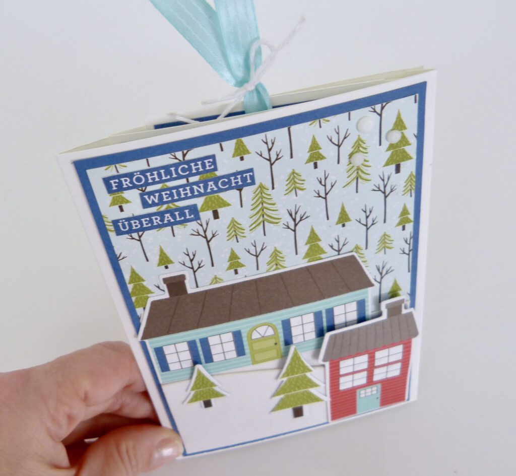 Ziehkarte, Weihnachten, Stampin Up, Kalender, Papierbasteln, DIY, handmade, Stempelitis