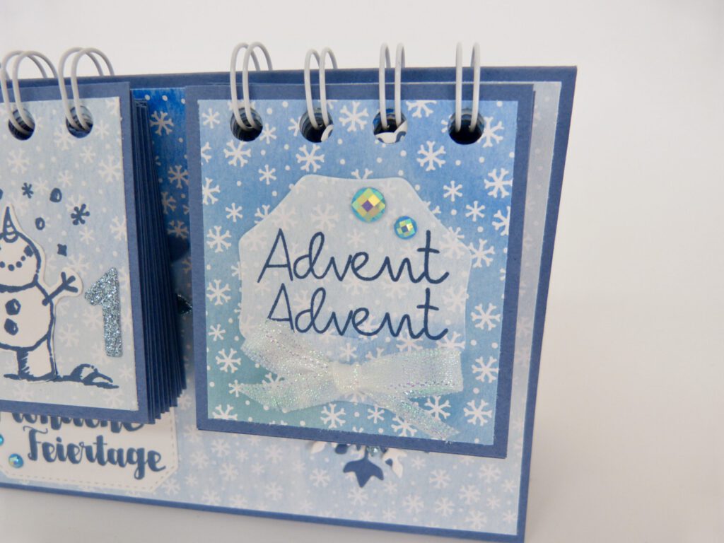 Adventskalender, Weihnachten, Stampin Up, Kalender, Papierbasteln, DIY, handmade, 24 Türchen, Stempelitis