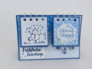 Adventskalender, Weihnachten, Stampin Up, Kalender, Papierbasteln, DIY, handmade, 24 Türchen, Stempelitis
