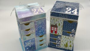 Adventskalender, Weihnachten, Stampin Up, Kalender, Papierbasteln, DIY, handmade, 24 Türchen, Stempelitis