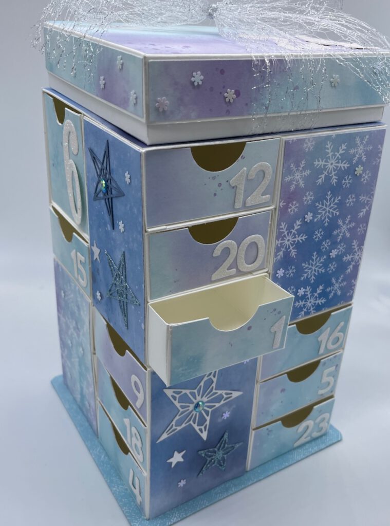 Adventskalender, Weihnachten, Stampin Up, Kalender, Papierbasteln, DIY, handmade, 24 Türchen, Stempelitis