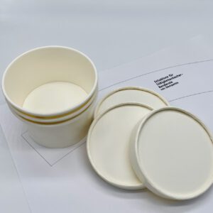 Süßigkeitenbecher Schablone
